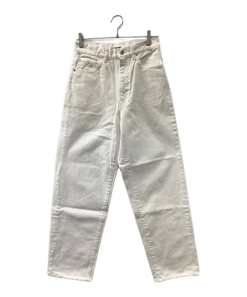 SOFTHYPHEN（ソフトハイフン）SOFTHYPHEN (ソフトハイフン) BAGGY FIT JEAN ホワイト サイズ:28 未使用品の古着・服飾アイテム