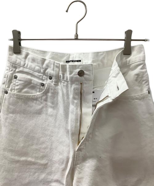 SOFTHYPHEN（ソフトハイフン）SOFTHYPHEN (ソフトハイフン) BAGGY FIT JEAN ホワイト サイズ:28 未使用品の古着・服飾アイテム
