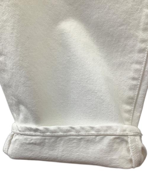 SOFTHYPHEN（ソフトハイフン）SOFTHYPHEN (ソフトハイフン) BAGGY FIT JEAN ホワイト サイズ:28 未使用品の古着・服飾アイテム