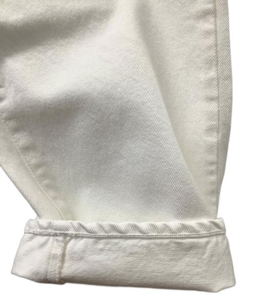 SOFTHYPHEN（ソフトハイフン）SOFTHYPHEN (ソフトハイフン) BAGGY FIT JEAN ホワイト サイズ:28 未使用品の古着・服飾アイテム