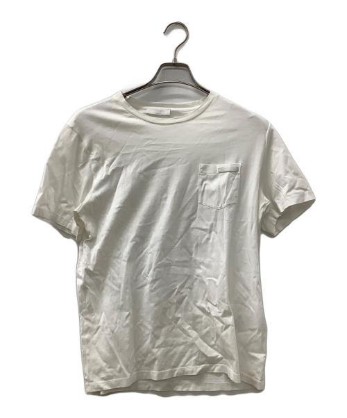 PRADA（プラダ）PRADA (プラダ) 半袖カットソー ホワイト サイズ:Mの古着・服飾アイテム