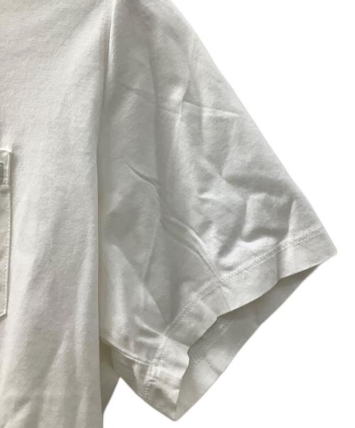 PRADA（プラダ）PRADA (プラダ) 半袖カットソー ホワイト サイズ:Mの古着・服飾アイテム