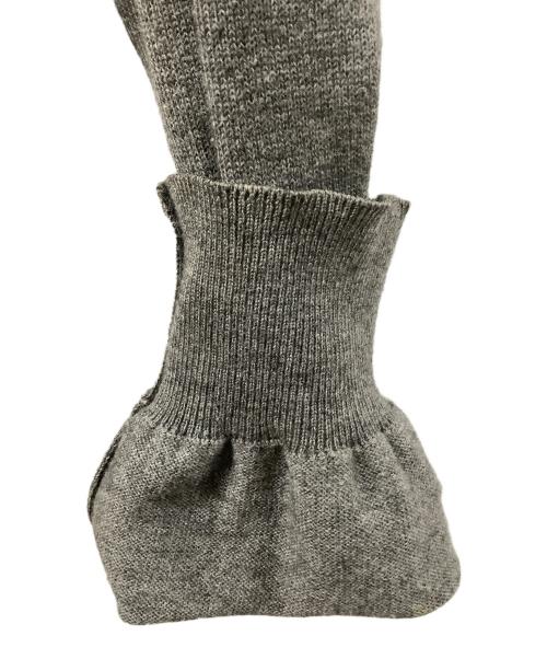 Maison Margiela（メゾンマルジェラ）Maison Margiela (メゾンマルジェラ) エルボーパッチカーディガン グレー サイズ:Mの古着・服飾アイテム