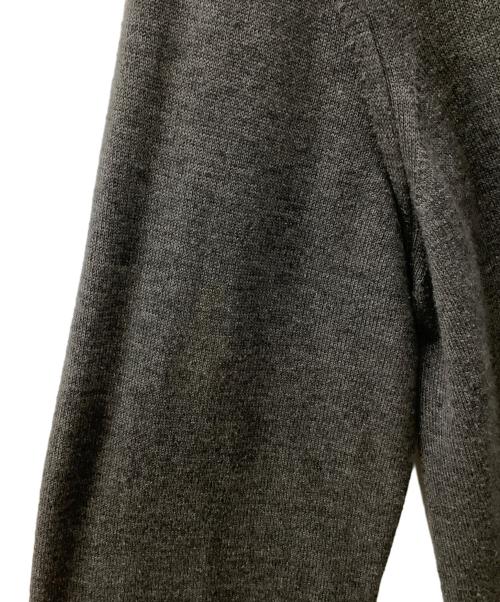 Maison Margiela（メゾンマルジェラ）Maison Margiela (メゾンマルジェラ) エルボーパッチカーディガン グレー サイズ:Mの古着・服飾アイテム