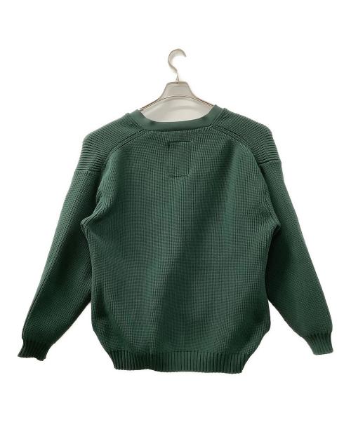 FreshService（フレッシュサービス）FreshService (フレッシュサービス) 厚手カーディガン グリーン サイズ:Lの古着・服飾アイテム