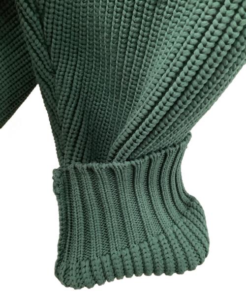 FreshService（フレッシュサービス）FreshService (フレッシュサービス) 厚手カーディガン グリーン サイズ:Lの古着・服飾アイテム