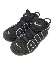 NIKE（ナイキ）の古着「NIKE AIR MORE UPTEMPO GS（ナイキエアモアアップテンポ）」｜ブラック