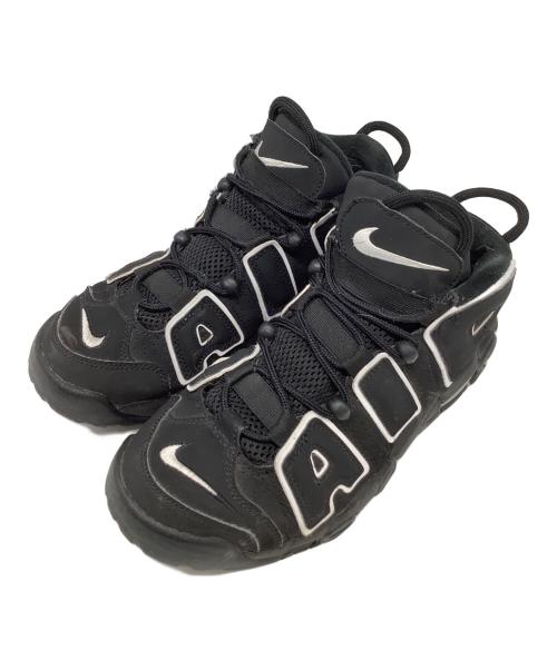 NIKE（ナイキ）NIKE (ナイキ) NIKE AIR MORE UPTEMPO GS（ナイキエアモアアップテンポ） ブラック サイズ:US7Yの古着・服飾アイテム