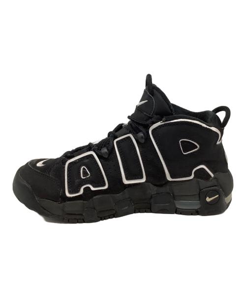 NIKE（ナイキ）NIKE (ナイキ) NIKE AIR MORE UPTEMPO GS（ナイキエアモアアップテンポ） ブラック サイズ:US7Yの古着・服飾アイテム