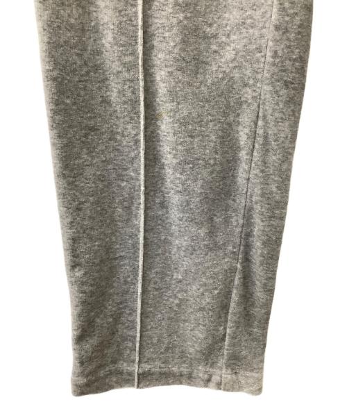 TT-MSW（ティーモダンストリートウェア）TT-MSW (ティーモダンストリートウェア) ベロアイージパンツ トラックパンツ ライトグレー サイズ:Mの古着・服飾アイテム