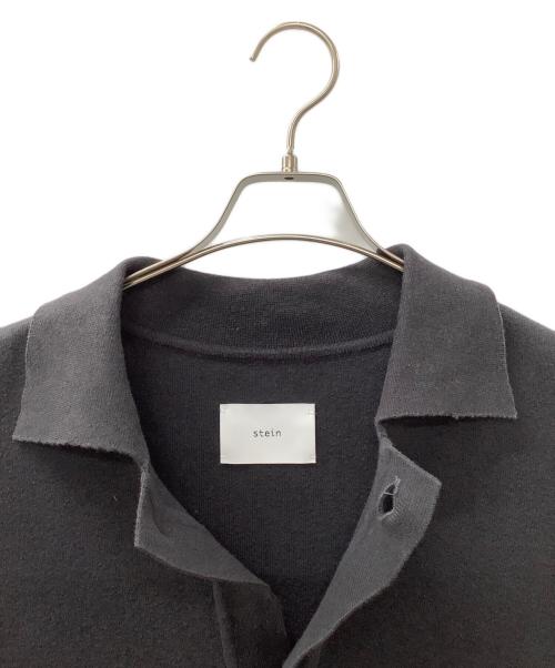 stein（シュタイン）stein (シュタイン) OVERSIZED REBUILD SWEAT CARDIGAN ブラック サイズ:Mの古着・服飾アイテム