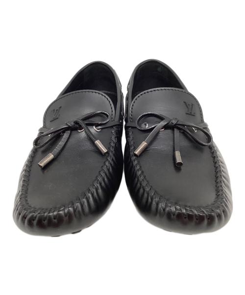 LOUIS VUITTON（ルイ ヴィトン）LOUIS VUITTON (ルイ ヴィトン) ドライビングシューズ ブラック サイズ:8の古着・服飾アイテム