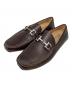 Salvatore Ferragamo（サルヴァトーレ フェラガモ）の古着「ドライビングシューズ」｜ブラウン