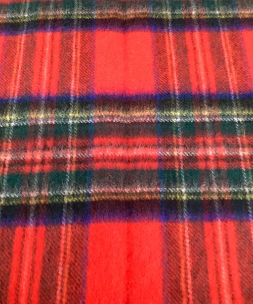 JOHNSTONS OF ELGIN（ジョンストンズオブエルガン）JOHNSTONS OF ELGIN (ジョンストンズオブエルガン) マフラー レッドの古着・服飾アイテム