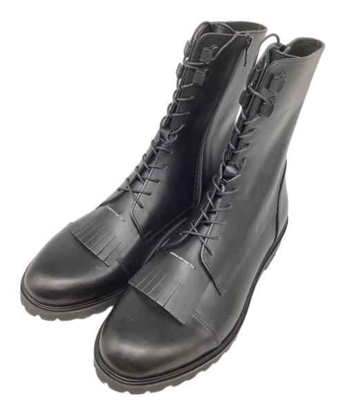 SOFTHYPHEN（ソフトハイフン）SOFTHYPHEN (ソフトハイフン) ブーツ ブラック サイズ:US8の古着・服飾アイテム