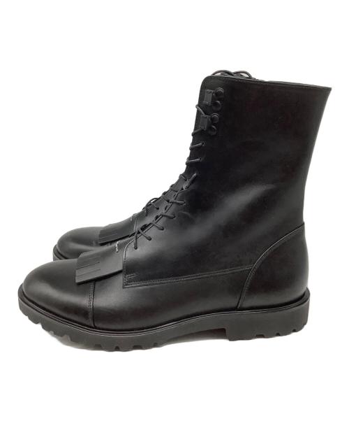 SOFTHYPHEN（ソフトハイフン）SOFTHYPHEN (ソフトハイフン) ブーツ ブラック サイズ:US8の古着・服飾アイテム