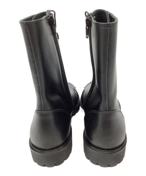 SOFTHYPHEN（ソフトハイフン）SOFTHYPHEN (ソフトハイフン) ブーツ ブラック サイズ:US8の古着・服飾アイテム
