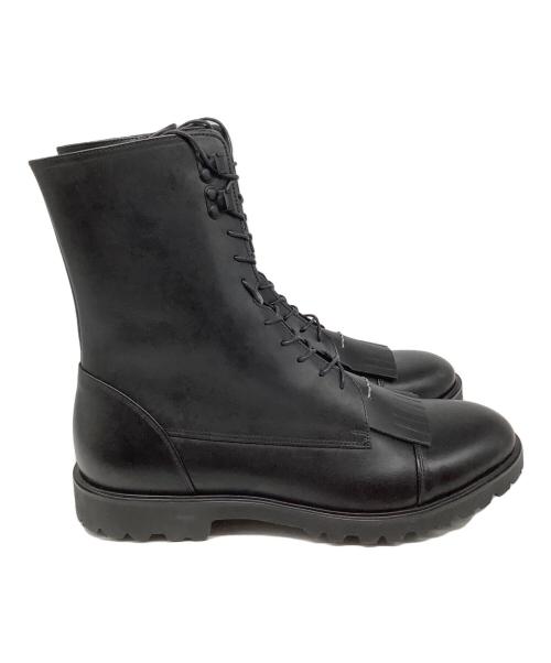 SOFTHYPHEN（ソフトハイフン）SOFTHYPHEN (ソフトハイフン) ブーツ ブラック サイズ:US8の古着・服飾アイテム
