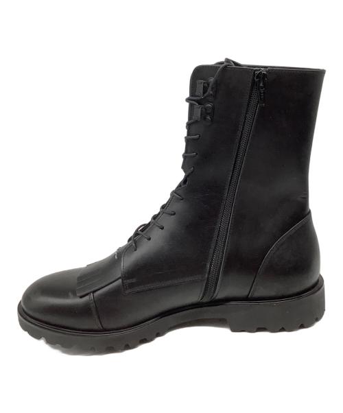 SOFTHYPHEN（ソフトハイフン）SOFTHYPHEN (ソフトハイフン) ブーツ ブラック サイズ:US8の古着・服飾アイテム