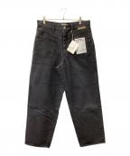SOFTHYPHENソフトハイフン）の古着「BACK 2 FRONT BAGGY FIT JEANS」｜ブラック