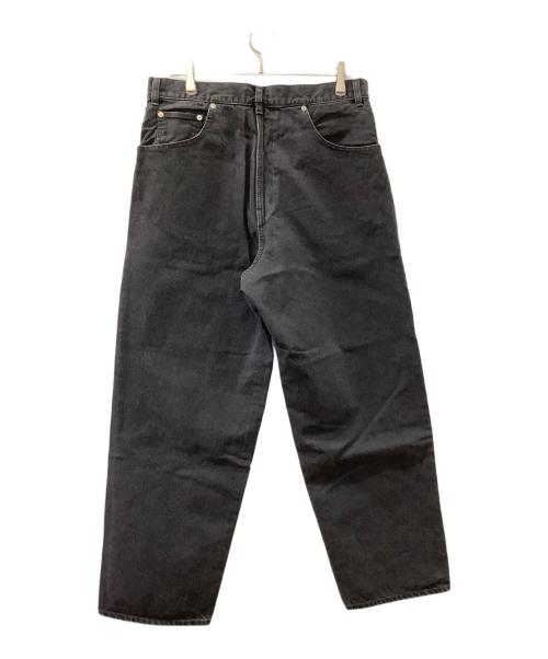 SOFTHYPHEN（ソフトハイフン）SOFTHYPHEN (ソフトハイフン) BACK 2 FRONT BAGGY FIT JEANS ブラック サイズ:36 未使用品の古着・服飾アイテム