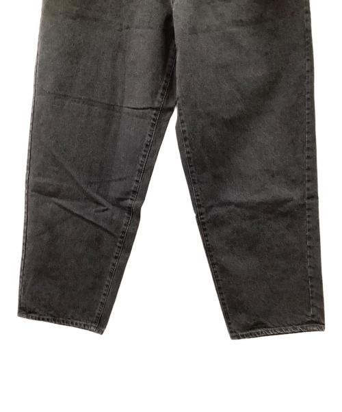 SOFTHYPHEN（ソフトハイフン）SOFTHYPHEN (ソフトハイフン) BACK 2 FRONT BAGGY FIT JEANS ブラック サイズ:36 未使用品の古着・服飾アイテム