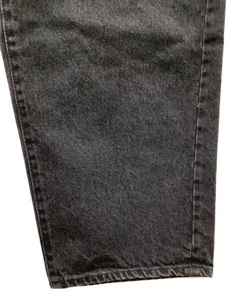 SOFTHYPHEN（ソフトハイフン）SOFTHYPHEN (ソフトハイフン) BACK 2 FRONT BAGGY FIT JEANS ブラック サイズ:36 未使用品の古着・服飾アイテム