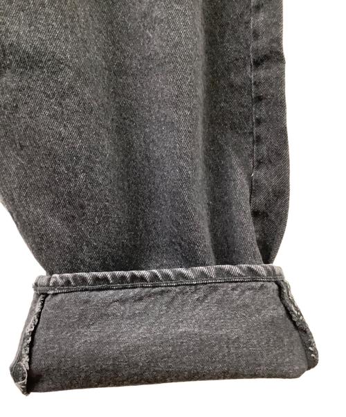 SOFTHYPHEN（ソフトハイフン）SOFTHYPHEN (ソフトハイフン) BACK 2 FRONT BAGGY FIT JEANS ブラック サイズ:36 未使用品の古着・服飾アイテム