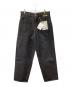 SOFTHYPHEN（ソフトハイフン）の古着「BACK 2 FRONT BAGGY FIT JEANS」｜ブラック