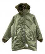 WTAPSダブルタップス）の古着「モッズコート」｜オリーブ