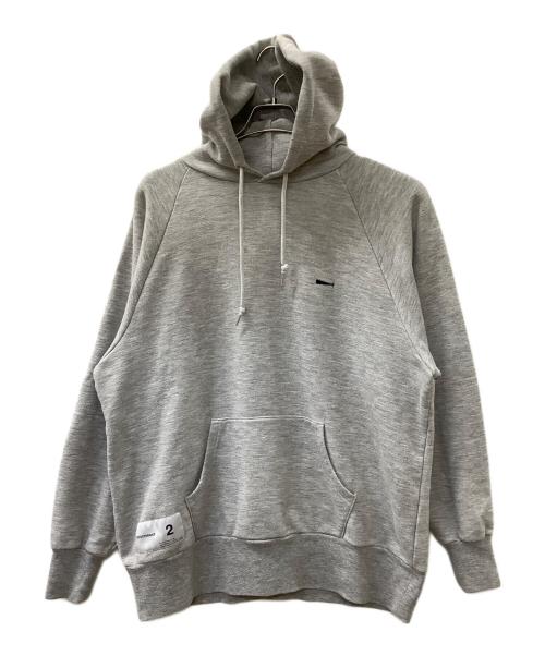 DESCENDANT（ディセンダント）DESCENDANT (ディセンダント) プルオーバーパーカー ライトグレー サイズ:2の古着・服飾アイテム