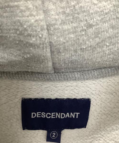 DESCENDANT（ディセンダント）DESCENDANT (ディセンダント) プルオーバーパーカー ライトグレー サイズ:2の古着・服飾アイテム