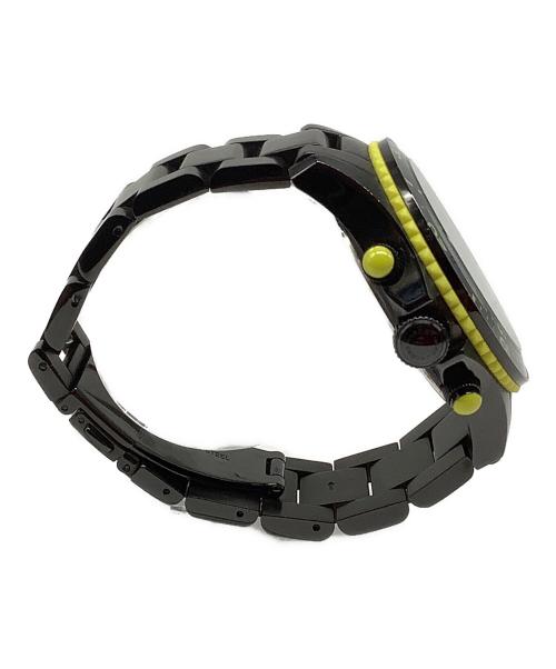 Marc by Marc Jacobs（マークバイマークジェイコブス）Marc by Marc Jacobs (マークバイマークジェイコブス) クロノグラフ ブラックの古着・服飾アイテム