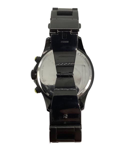 Marc by Marc Jacobs（マークバイマークジェイコブス）Marc by Marc Jacobs (マークバイマークジェイコブス) クロノグラフ ブラックの古着・服飾アイテム