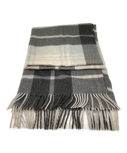 JOSHUA ELLIS（ジョシュア エリス）JOSHUA ELLIS (ジョシュア エリス) マフラー グレーの古着・服飾アイテム