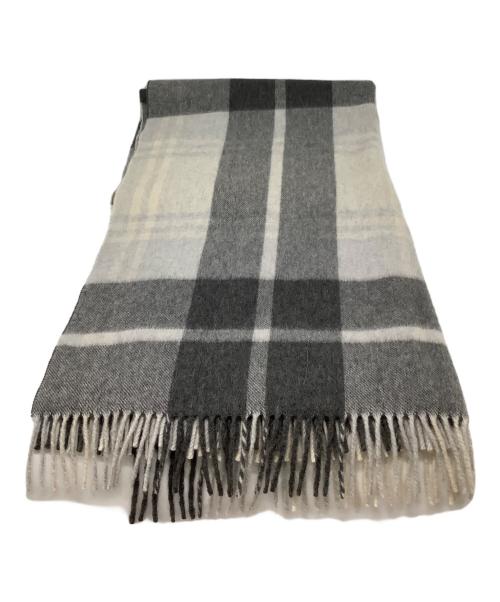 JOSHUA ELLIS（ジョシュア エリス）JOSHUA ELLIS (ジョシュア エリス) マフラー グレーの古着・服飾アイテム