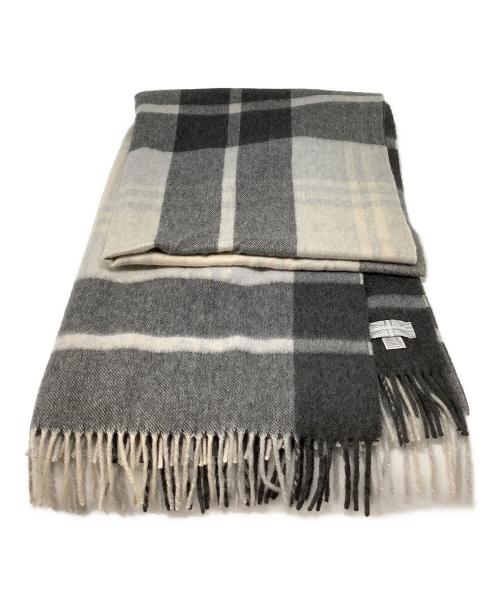 JOSHUA ELLIS（ジョシュア エリス）JOSHUA ELLIS (ジョシュア エリス) マフラー グレーの古着・服飾アイテム