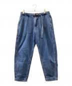 THE NORTHFACE PURPLELABELザ・ノースフェイス パープルレーベル）の古着「Denim Wide Tapered Pants」｜インディゴ