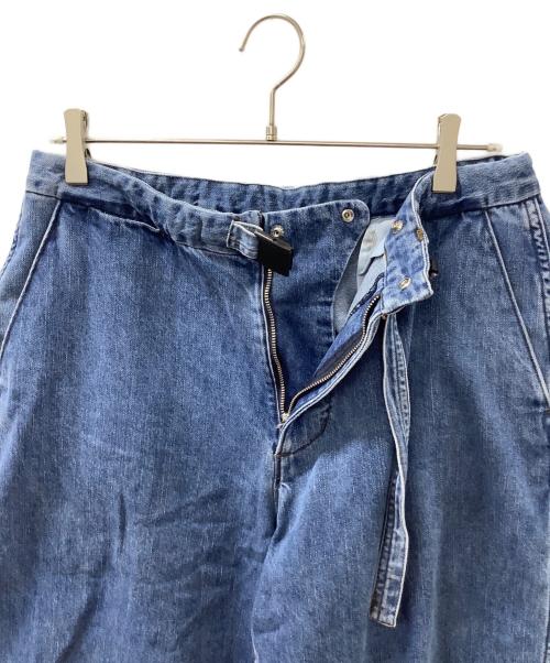 THE NORTHFACE PURPLELABEL（ザ・ノースフェイス パープルレーベル）THE NORTHFACE PURPLELABEL (ザ・ノースフェイス パープルレーベル) Denim Wide Tapered Pants インディゴ サイズ:32の古着・服飾アイテム