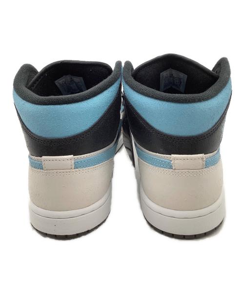NIKE（ナイキ）NIKE (ナイキ) エア ジョーダン 1 MID SE ホワイト×スカイブルー サイズ:US8.5の古着・服飾アイテム