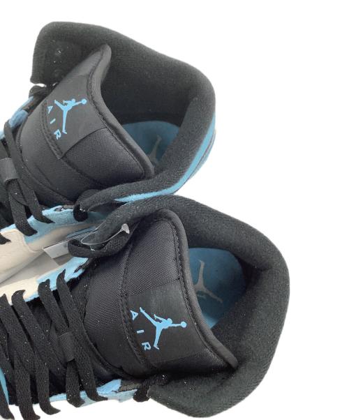 NIKE（ナイキ）NIKE (ナイキ) エア ジョーダン 1 MID SE ホワイト×スカイブルー サイズ:US8.5の古着・服飾アイテム