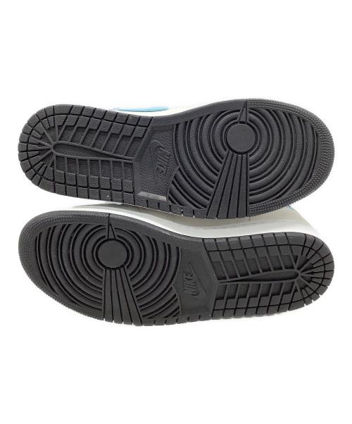 NIKE（ナイキ）NIKE (ナイキ) エア ジョーダン 1 MID SE ホワイト×スカイブルー サイズ:US8.5の古着・服飾アイテム