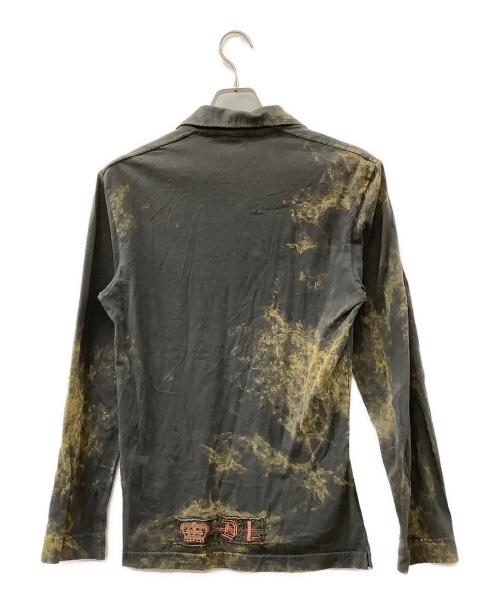 DIESEL（ディーゼル）DIESEL (ディーゼル) ポロシャツ グレー サイズ:Sの古着・服飾アイテム