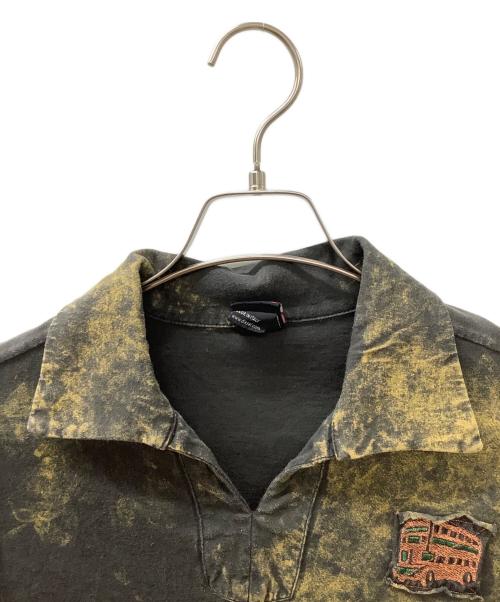 DIESEL（ディーゼル）DIESEL (ディーゼル) ポロシャツ グレー サイズ:Sの古着・服飾アイテム