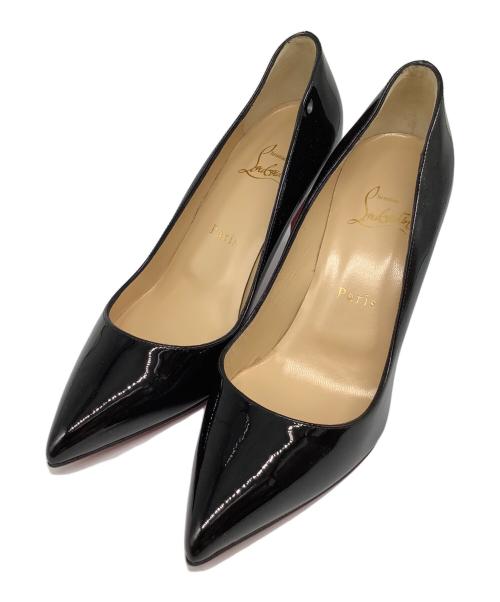 Christian Louboutin（クリスチャン・ルブタン）Christian Louboutin (クリスチャン・ルブタン) パンプス ブラック サイズ:371/2の古着・服飾アイテム