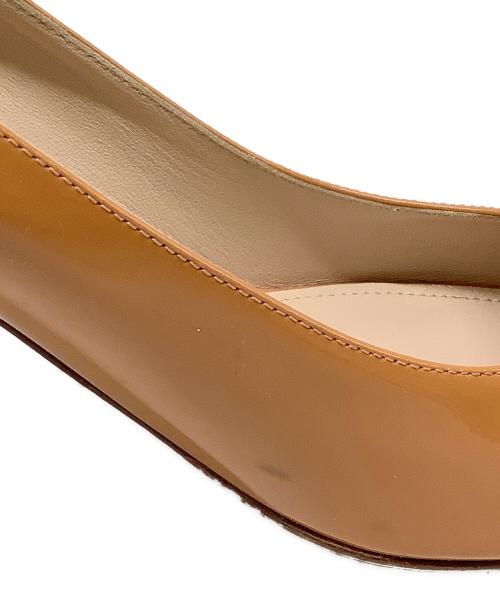 BOTTEGA VENETA（ボッテガベネタ）BOTTEGA VENETA (ボッテガベネタ) パンプス ベージュ サイズ:37 1/2の古着・服飾アイテム