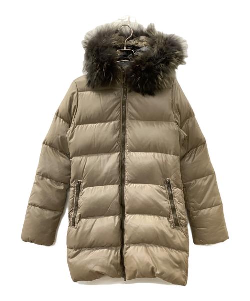 DUVETICA（デュベティカ）DUVETICA (デュベティカ) ダウンコート ベージュ サイズ:40の古着・服飾アイテム