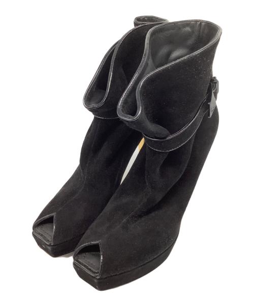 LOUIS VUITTON（ルイ ヴィトン）LOUIS VUITTON (ルイ ヴィトン) ミドルブーツ ゴールド×ブラック サイズ:36の古着・服飾アイテム