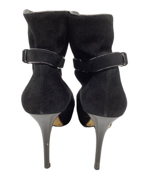 LOUIS VUITTON（ルイ ヴィトン）LOUIS VUITTON (ルイ ヴィトン) ミドルブーツ ゴールド×ブラック サイズ:36の古着・服飾アイテム