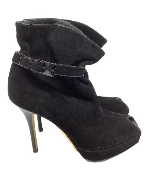 LOUIS VUITTON（ルイ ヴィトン）LOUIS VUITTON (ルイ ヴィトン) ミドルブーツ ゴールド×ブラック サイズ:36の古着・服飾アイテム